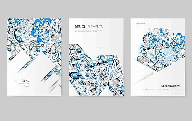 EPS 해외이미지 일러스트 추상 사람없음 세트 흰색 해외202004 해외202105 해외일러스트 컬러 무늬 파일형식 벡터