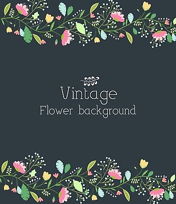 EPS 해외이미지 식물 꽃 분홍색 꽃무늬 일러스트 발렌타인데이 사람없음 파란색 새싹 봄 낭만 데이지 파스텔톤 해외202004 해외202105 해외일러스트 계절 컬러 컨셉 무늬 데이이벤트 파일형식 벡터