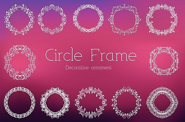 EPS 해외이미지 꽃 꽃무늬 일러스트 캘리그라피 프레임 사람없음 세트 낭만 약속 바로크 엘리먼트 국경 해외202004 해외202105 해외일러스트 식물 컨셉 무늬 파일형식 벡터