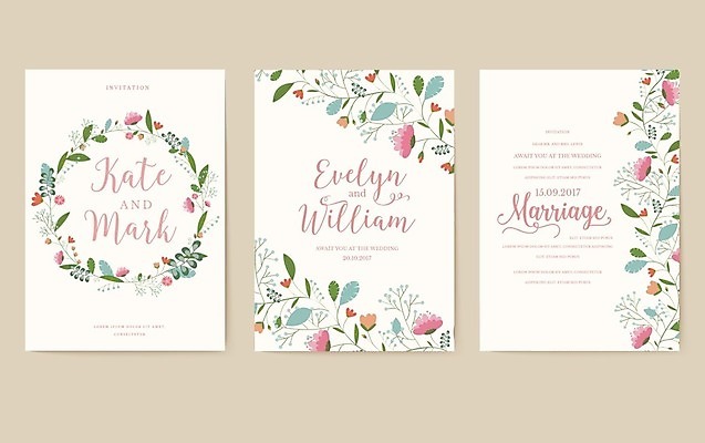 EPS 해외이미지 식물 꽃무늬 일러스트 기념 사람없음 봄 잡지 파스텔톤 국경 해외202004 해외202105 해외일러스트 계절 꽃 컬러 무늬 간행물 파일형식 벡터