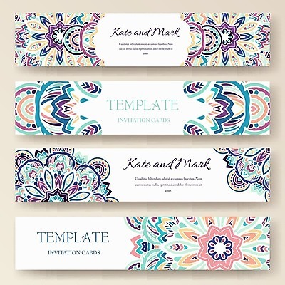 EPS 해외이미지 일러스트 추상 사람없음 만다라 아라베스크 해외202004 해외202105 해외일러스트 무늬 파일형식 벡터