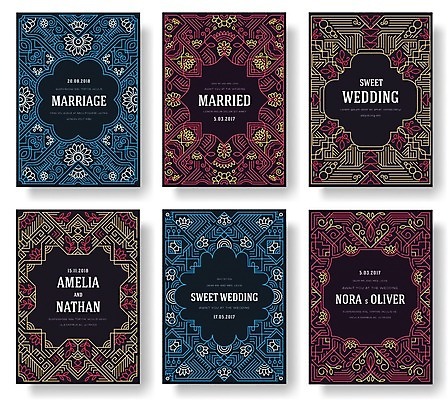 EPS 해외이미지 꽃 꽃무늬 일러스트 캘리그라피 프레임 사람없음 라마단 엘리먼트 모노그램 세련 국경 해외202004 해외202105 해외일러스트 식물 무늬 파일형식 벡터