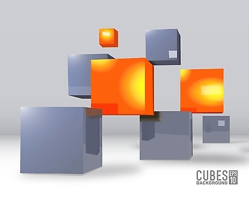 EPS 해외이미지 일러스트 사람없음 큐브 정사각형 입체도형 해외202004 해외202105 해외일러스트 도형 입체 파일형식 벡터