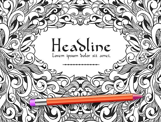 EPS 해외이미지 백그라운드 꽃무늬 일러스트 프레임 사람없음 축제 날짜 신비 레이아웃 국경 해외202004 해외202105 해외일러스트 꽃 컨셉 무늬 파일형식 벡터