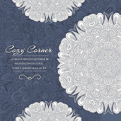 EPS 해외이미지 종이 리플렛 백그라운드 꽃무늬 일러스트 프레임 사람없음 단어 축제 중세기사 잡지 레이아웃 바로크 해외202004 해외202105 해외일러스트 문자 꽃 무늬 간행물 파일형식 벡터