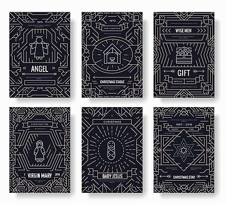 EPS 해외이미지 별 크리스마스 일러스트 천사 사람모양 크리스마스선물 사람없음 선물상자 세트 남색 마리아 예수탄생 해외202004 해외202105 해외일러스트 카드프레임 자연요소 모양 기념일 종교 컬러 프레임 선물 상자 예수 파일형식 벡터
