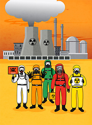 전신 남자 일러스트 들기 여러명 성인 노란색 팻말 환경오염 오염 연기 정지 위험 방독면 방사능 원자력발전기호 원자력발전소 성인남자만 방사능복 방호복 국내일러스트 AI파일 기호 옷 컬러 다수 컨셉 모션 프레임 마스크 사람 남자만 성인만 파일형식 벡터