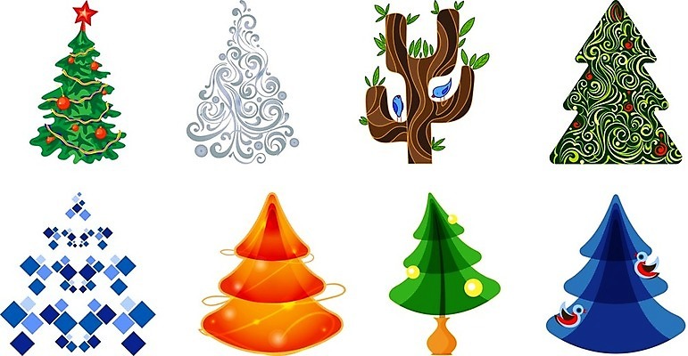 EPS 해외이미지 나무 식물 별 잎 크리스마스 겨울 일러스트 조류 사람없음 크리스마스트리 전나무 해외202004 해외202105 해외일러스트 자연요소 동물 계절 기념일 파일형식 벡터