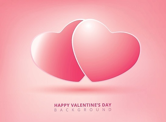 EPS 해외이미지 분홍색 백그라운드 일러스트 발렌타인데이 사랑 사람없음 하트 해외202004 해외202105 해외일러스트 모양 감정 컬러 데이이벤트 파일형식 벡터