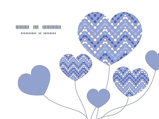 EPS 해외이미지 하늘색 일러스트 사랑 사람없음 하트 하트풍선 해외202004 해외202105 해외일러스트 모양 감정 파란색 풍선 파일형식 벡터