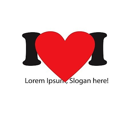 EPS 해외이미지 알파벳 셔츠 일러스트 텍스트 사랑 타이포그라피 사람없음 하트 I 해외202004 해외202105 해외일러스트 모양 문자 영어 감정 상의 파일형식 벡터