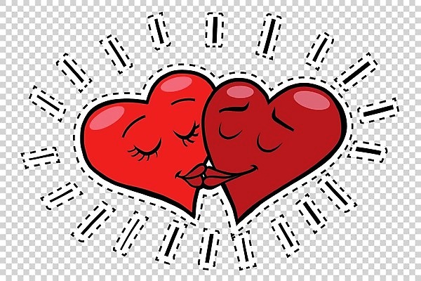 EPS 해외이미지 캐릭터 일러스트 가족 사랑 사람없음 하트 유머 입술 해외202004 해외202105 해외일러스트 일러캐릭터 모양 감정 관계 신체부위 파일형식 벡터