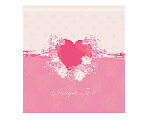 EPS 해외이미지 분홍색 일러스트 사람없음 하트 고급 해외202004 해외202105 해외일러스트 모양 컬러 컨셉 파일형식 벡터