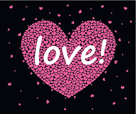 EPS 해외이미지 일러스트 사랑 사람없음 기쁨 낭만 하트 해외202004 해외202105 해외일러스트 모양 감정 컨셉 파일형식 벡터