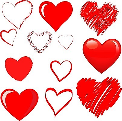 EPS 해외이미지 일러스트 사랑 사람없음 낭만 하트 분필 해외202004 해외202105 해외일러스트 모양 감정 컨셉 초크 파일형식 벡터