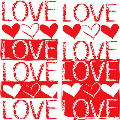 EPS 해외이미지 일러스트 사랑 사람없음 단어 디지털 하트 해외202004 해외202105 해외일러스트 모양 문자 감정 파일형식 벡터