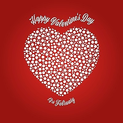 EPS 해외이미지 일러스트 사랑 타이포그라피 사람없음 빨간색 하트 해외202004 해외202105 해외일러스트 모양 문자 감정 컬러 파일형식 벡터