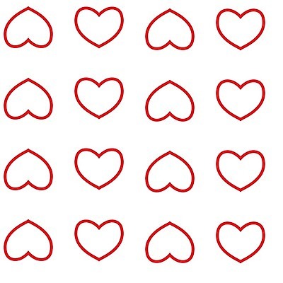 EPS 해외이미지 일러스트 사랑 사람없음 낭만 하트 세련 해외202004 해외202105 해외일러스트 모양 감정 컨셉 파일형식 벡터