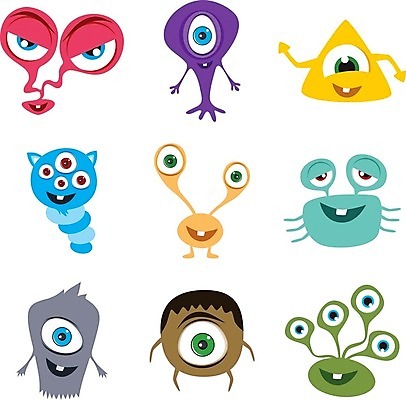 EPS 해외이미지 캐릭터 일러스트 사람없음 몬스터 해외202004 해외202105 해외일러스트 일러캐릭터 파일형식 벡터