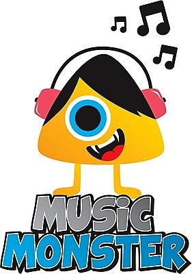 EPS 해외이미지 캐릭터 음악 일러스트 사람없음 헤드셋 음악감상 외계인 몬스터 해외202004 해외202105 해외일러스트 일러캐릭터 음향기기 문화예술 헤드폰 감상 미확인물체 파일형식 벡터