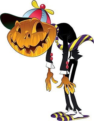 EPS 해외이미지 캐릭터 일러스트 호박 슬리퍼 정장 사람없음 유령 몬스터 해외202004 해외202105 해외일러스트 일러캐릭터 옷 신발 채소 파일형식 벡터