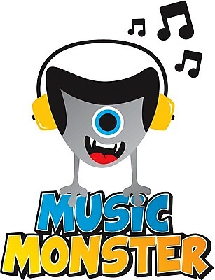 EPS 해외이미지 캐릭터 음악 일러스트 사람없음 헤드셋 음악감상 외계인 몬스터 해외202004 해외202105 해외일러스트 일러캐릭터 음향기기 문화예술 헤드폰 감상 미확인물체 파일형식 벡터