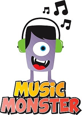 EPS 해외이미지 캐릭터 음악 일러스트 사람없음 헤드셋 음악감상 외계인 몬스터 해외202004 해외202105 해외일러스트 일러캐릭터 음향기기 문화예술 헤드폰 감상 미확인물체 파일형식 벡터