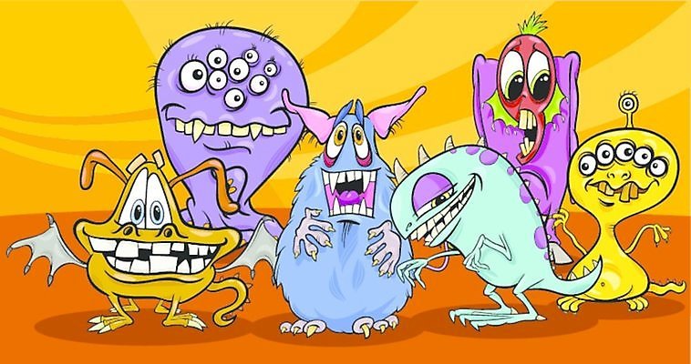 EPS 해외이미지 캐릭터 일러스트 사람없음 몬스터 해외202004 해외202105 해외일러스트 일러캐릭터 파일형식 벡터