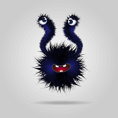 EPS 해외이미지 캐릭터 일러스트 사람없음 외계인 바이러스 미생물 박테리아 몬스터 해외202004 해외202105 해외일러스트 일러캐릭터 의학 생물 미확인물체 파일형식 벡터