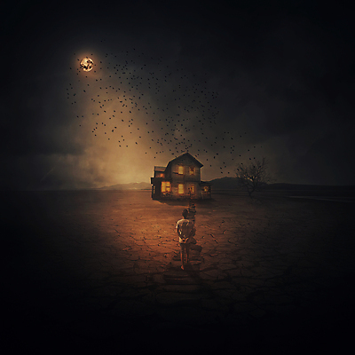 포토 JPG 해외이미지 전신 남자 상상 밤하늘 추상 주택 한명 서기 성인 어둠 보름달 야간 뒷짐 상상력 성인남자한명만 해외202004 해외202105 해외포토 자연요소 1 무늬 모션 하늘 사람 건물 달 남자한명만 성인남자만 파일형식