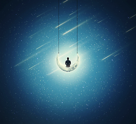 포토 JPG 해외이미지 실루엣 별 상상 밤하늘 추상 사람모양 앉기 사람없음 야간 초승달 유성 그네 상상력 해외202004 해외202105 해외포토 자연요소 모양 무늬 모션 하늘 촬영기법 달 파일형식