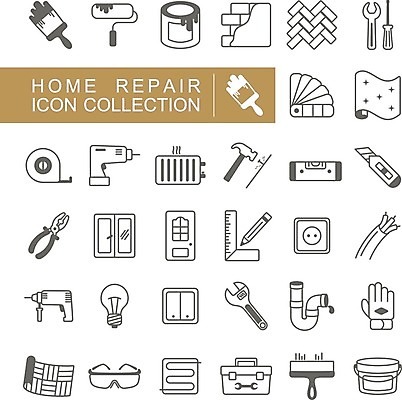 EPS 해외이미지 장갑 일러스트 전구 벽지 벽돌 줄자 자 사람없음 인테리어 연필 페인트 전선 공구 못 콘센트 망치 공구함 드릴 라인아트 페인트통 페인트붓 펜치 보안경 페인트롤러 보일러 수리도구 수평계 열선 전동드릴 커터칼 해외202004 해외202105 해외일러스트 디자인 잡화 선 문구용품 학용품 통 필기구 사무용품 도구 붓 안전장비 파일형식 벡터