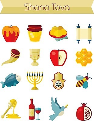 EPS 해외이미지 일러스트 조류 휴가 새로움 어류 사람없음 와인 인사 항아리 막대기 사과 연도 비둘기 석류 꿀 유대인 유태교 해외202004 해외202105 해외일러스트 동물 컨셉 과일 주류 수중동물 예절 도자기 파일형식 벡터