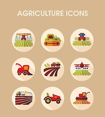 EPS 해외이미지 밭 농업 일러스트 비행기 사람없음 농작물 농장 농부 분무기 트랙터 농약 밭일 해외202004 해외202105 해외일러스트 직업 산업 항공교통 대중교통 농기계 특수차량 파일형식 벡터
