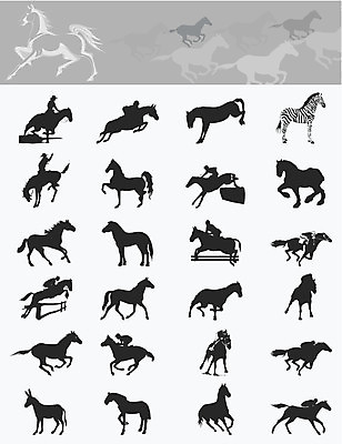 EPS 해외이미지 동물 일러스트 자연 뿔 사람없음 달리기 점프 검은색 어둠 힘 승마 킥 야간 만화 꼬리 얼룩말 갈기 당나귀 망아지 반항 동물상 방목장 해외202004 해외202105 해외일러스트 자연요소 새끼 스포츠 컬러 모션 조형물 말_동물 생태계 파일형식 벡터