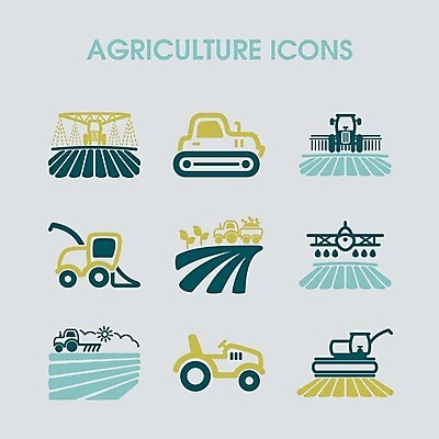 EPS 해외이미지 밭 농업 일러스트 비행기 사람없음 농작물 농장 농기구 물주기 트랙터 농약 물뿌리기 밭일 해외202004 해외202105 해외일러스트 산업 항공교통 모션 대중교통 농기계 특수차량 파일형식 벡터