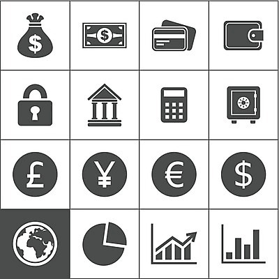 EPS 해외이미지 템플릿 지구 지폐 일러스트 비즈니스 그래프 자물쇠 사람없음 달러 계산기 유로 신용카드 지갑 돈자루 엔 막대그래프 원그래프 파운드 해외202004 해외202105 해외일러스트 돈 문구용품 금융 장비 파일형식 벡터
