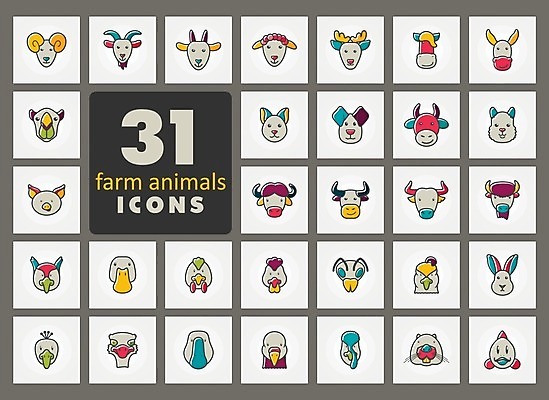 EPS 해외이미지 동물 농업 일러스트 조류 사슴 염소 오리 사람없음 세트 농장 고양이 가축 토끼 양 돼지 소 개 강아지 공작 들소 심볼 황소 비둘기 낙타 거위 당나귀 꿩 타조 칠면조 수탉 메추리 암탉 해외202004 해외202105 해외일러스트 산업 포유류 반려동물 닭 말_동물 암컷 수컷 파일형식 벡터