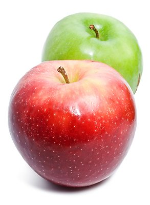 포토 JPG 해외이미지 실내 사람없음 두개 사과 흰배경 청사과 해외202004 해외202105 해외포토 백그라운드 2 과일 내부 흰색 파일형식