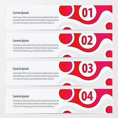 EPS 해외이미지 클립아트 디자인 배너 백그라운드 패턴 추상 나선형 사람없음 세트 꼬리표 자료 인포그래픽 정보 메뉴 레이아웃 네비게이션 단계 해외202004 해외202105 무늬 라벨 파일형식 벡터