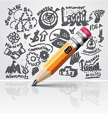 EPS 해외이미지 디자인 백그라운드 돈 일러스트 전구 그래프 아이디어 사람없음 그래픽 세트 연필 자료 인포그래픽 계획 스케치 그림 프로젝트 해외202004 해외202105 해외일러스트 컨셉 학용품 미술 필기구 재산 파일형식 벡터