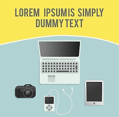 EPS 해외이미지 디자인 백그라운드 일러스트 탁자 모바일 아이디어 사람없음 노트북 세트 카메라 디지털 헤드폰 자료 인포그래픽 플랫 계획 책상 분석 경영 소셜 플레이어 브레인스토밍 해외202004 해외202105 해외일러스트 음향기기 가구 컨셉 비즈니스 전자제품 파일형식 벡터