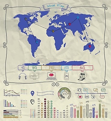EPS 해외이미지 배너 여행 지도 일러스트 통계 그래프 잉크 사람없음 그래픽 노트북 세계 연필 자료 인포그래픽 정보 성장 신문 스케치 그림 손그림 네비게이션 해외202004 해외202105 해외일러스트 학용품 미술 간행물 전자제품 필기구 뉴스 파일형식 벡터