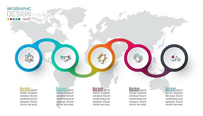 EPS 해외이미지 템플릿 디자인 일러스트 그래프 사람없음 세계 자료 인포그래픽 정보 기하학 프로젝트 해외202004 해외202105 해외일러스트 무늬 파일형식 벡터