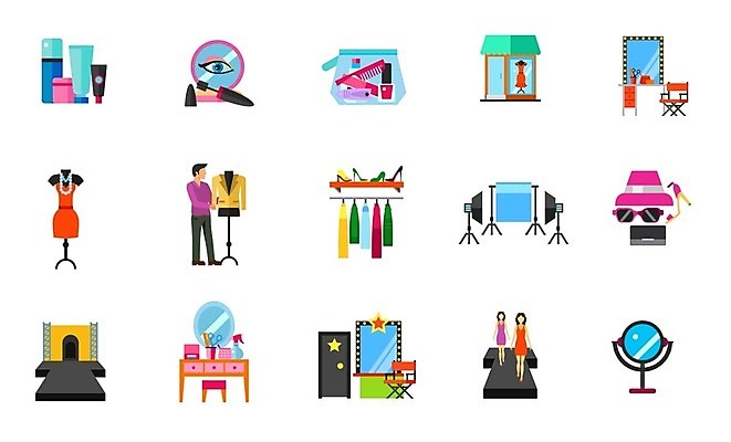 EPS 해외이미지 모델 드레스 산업 신발 일러스트 탁자 사람 컬러풀 선글라스 유행 상점 화장품 거울 원형 플랫 저녁 옷걸이 마네킹 컨테이너 디자이너 오브젝트 마스카라 그림 진열장 쇼 활주로 엘리먼트 지휘대 해외202105 해외일러스트 도형 직업 옷 안경 길 컬러 가구 뷰티 야간 파일형식 벡터