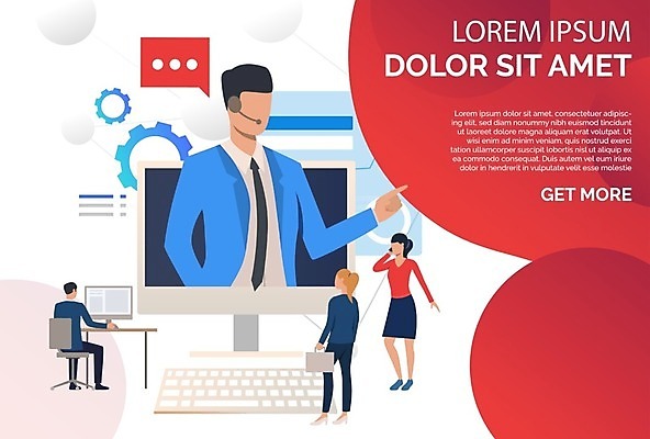 EPS 해외이미지 전신 여자 남자 의자 일러스트 서기 들기 앉기 여러명 상반신 성인 컴퓨터 모니터 헤드셋 가리킴 키보드 비즈니스맨 비즈니스우먼 상담원 서비스업 책상 텔레마케팅 통화 성인만 해외202105 해외일러스트 직업 산업 음향기기 가구 다수 비즈니스 모션 사람 손짓 전자제품 헤드폰 직장인 사무원 파일형식 벡터