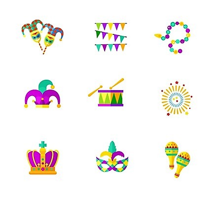 EPS 해외이미지 음악 일러스트 폭죽 이벤트 사람없음 장식 보라색 축제 화환 축하 깃발 구슬 드럼 변장 가면무도회 드럼스틱 비극 해외202105 해외일러스트 꽃 컬러 컨셉 문화예술 타악기 무도회 파일형식 벡터