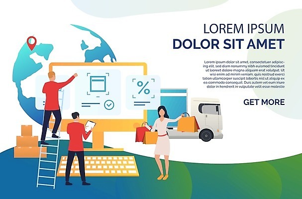 EPS 해외이미지 캐릭터 지도 가방 일러스트 사람 컴퓨터 글로벌 지구본 세일 상점 구매 승합차 고객 짐차 온라인 개발 프로젝트 해외202105 해외일러스트 일러캐릭터 잡화 승용차 자동차 전자제품 쇼핑 파일형식 벡터