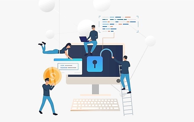 EPS 해외이미지 전신 여자 남자 일러스트 사다리 자물쇠 매달리기 들기 앉기 여러명 성인 노트북 컴퓨터 동전 열기구 키보드 속임수 범죄 암호 보안 오르기 금화 해킹 해커 로그인 잠금해제 성인만 해외202105 해외일러스트 다수 돈 항공교통 모션 안전 사람 전자제품 도구 황금 파일형식 벡터