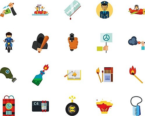 EPS 해외이미지 손 여자 남자 일러스트 비행기 들기 여러명 성인 신체부위 총 범죄 경찰 폭탄 면도칼 시위 몽둥이 양강도 테러 성인만 해외202105 해외일러스트 직업 무기 다수 항공교통 모션 대중교통 사람 폭발물 면도 파일형식 벡터